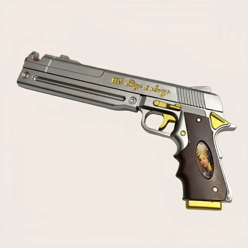 PU Dante Pistol Gun Ebony Ivory Weapon Anime Devil May Cry 4 Cosplay Prop DMC Gun Real Size Japanese Katana Samurai Sabre Toy
