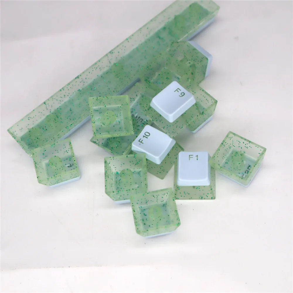 104 Keys Pudding Theme Keycap OEM Profile ABS PBT Double Shot Keycap For Mx Switch Mechanical Keyboard RGB Backlit Key Caps