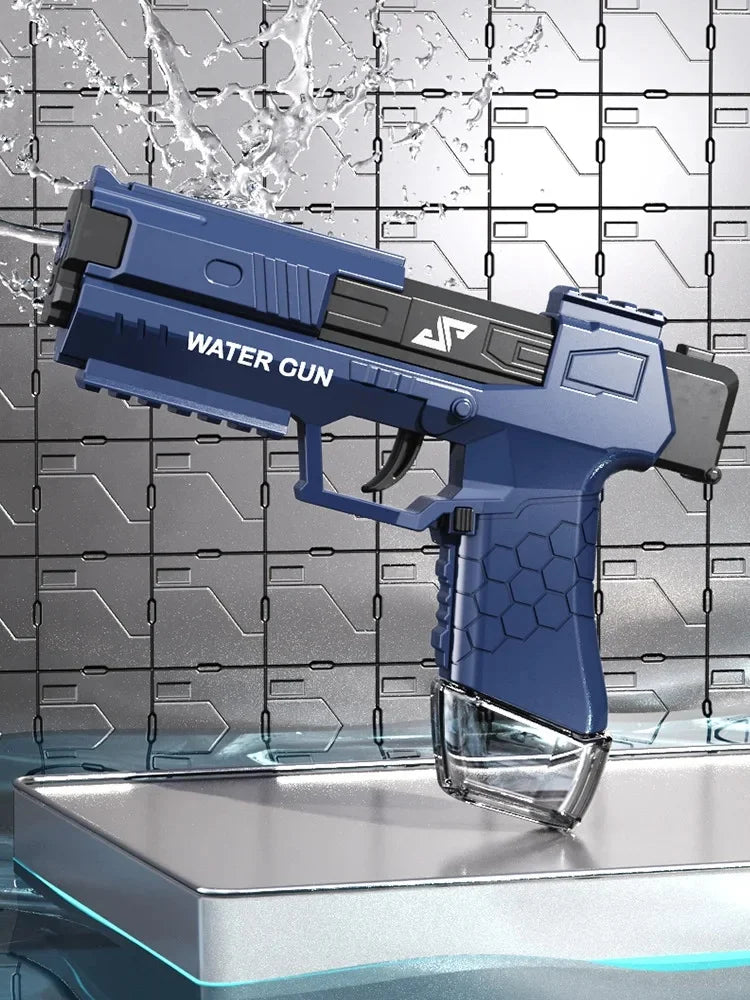 Cross-Border Children's Glock Water Gun Manual Continuous Fire Beach Backpack Water Gun Bath Toy from Mainland China