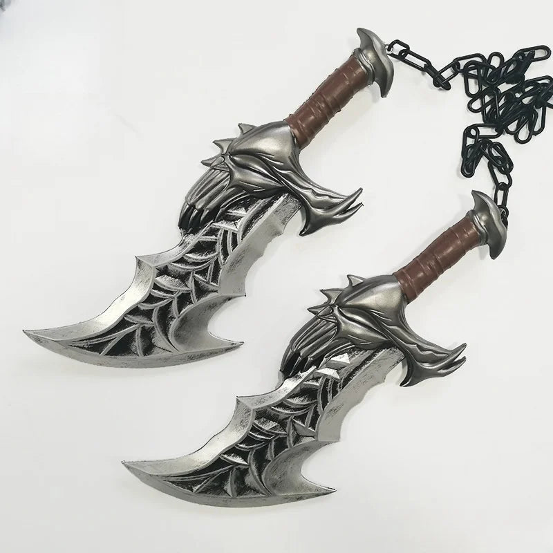 45cm God of War 4 Sword Kratos Cosplay Prop Sabre PU Athena Blade Chaos Ghost Leviathan AXE Real Size Japanese Katana Kid Toy