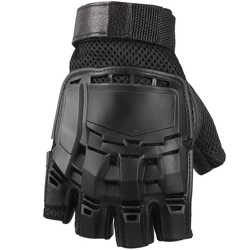 Outdoor Tactical Hard-Shell Breathable Gloves Full/Half Finger Motorcycling Cycling Gloves