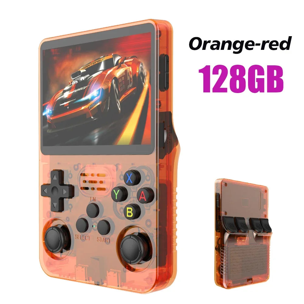 R36S Retro Handheld Video Game Console Linux System 3.5 Inch IPS Screen Portable Pocket Video Player 64G 128GB Games Kid Gift