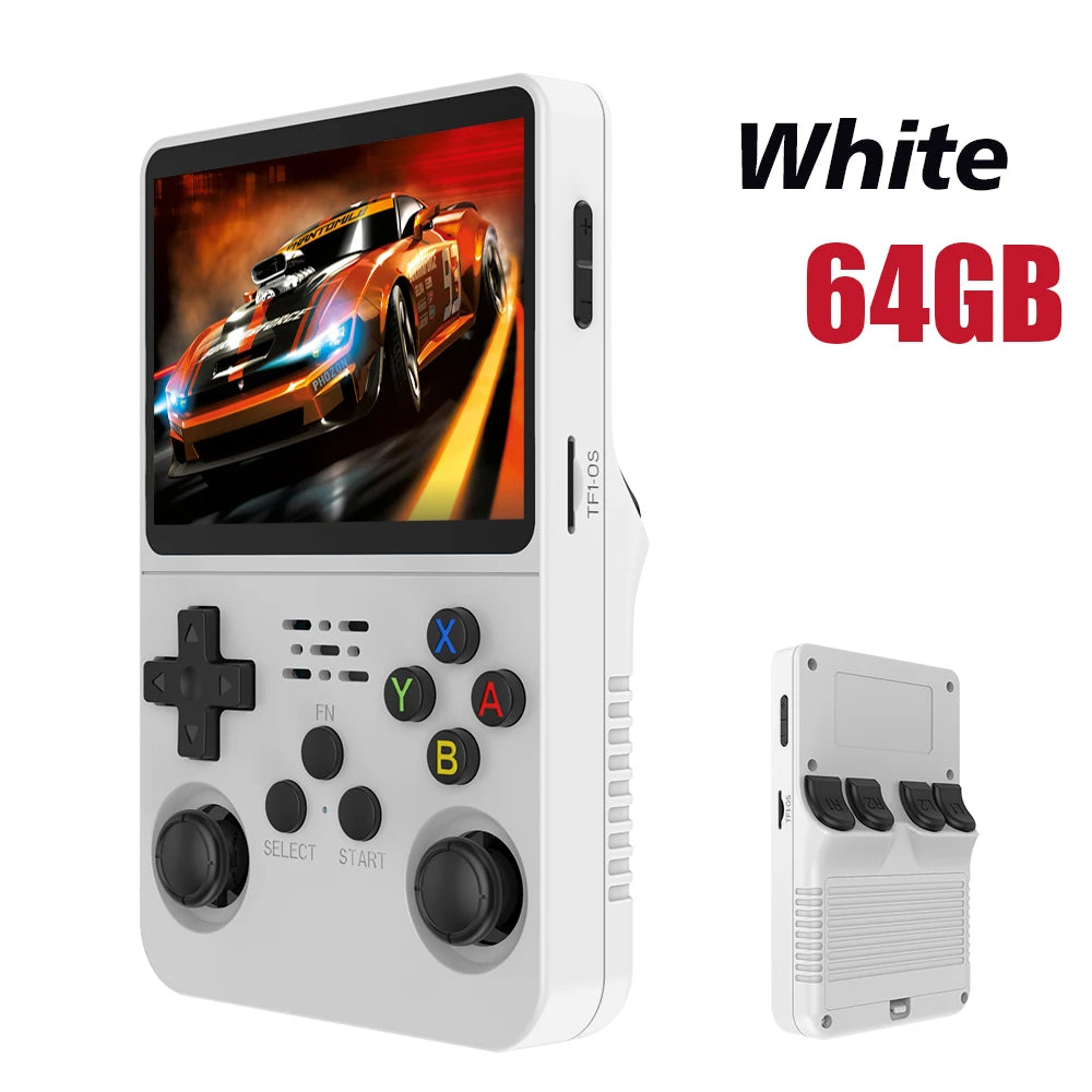 R36S Retro Handheld Video Game Console Linux System 3.5 Inch IPS Screen Portable Pocket Video Player 64G 128GB Games Kid Gift