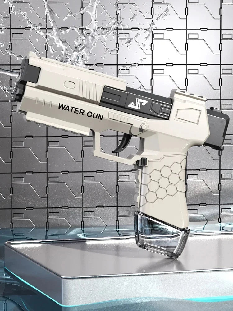 Cross-Border Children's Glock Water Gun Manual Continuous Fire Beach Backpack Water Gun Bath Toy from Mainland China