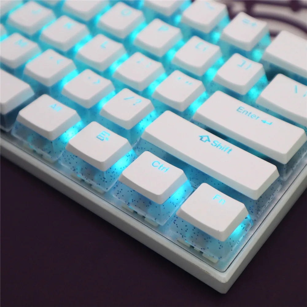 104 Keys Pudding Theme Keycap OEM Profile ABS PBT Double Shot Keycap For Mx Switch Mechanical Keyboard RGB Backlit Key Caps