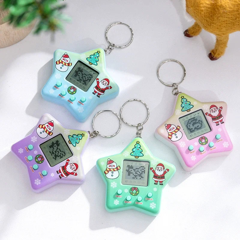 1PC Transparent Electronic Pets Nostalgic 168 Pets In One Virtual Cyber Digital Nostalgic Funny Toys Pixel Funny Play
