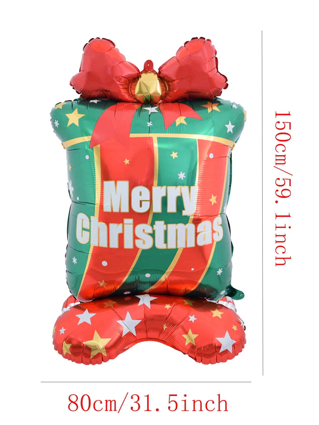 1set Giant Stand Pedestal Christmas Theme Foil Balloons Snowman Santa Claus Tree Elk Balloon Christmas Decorations