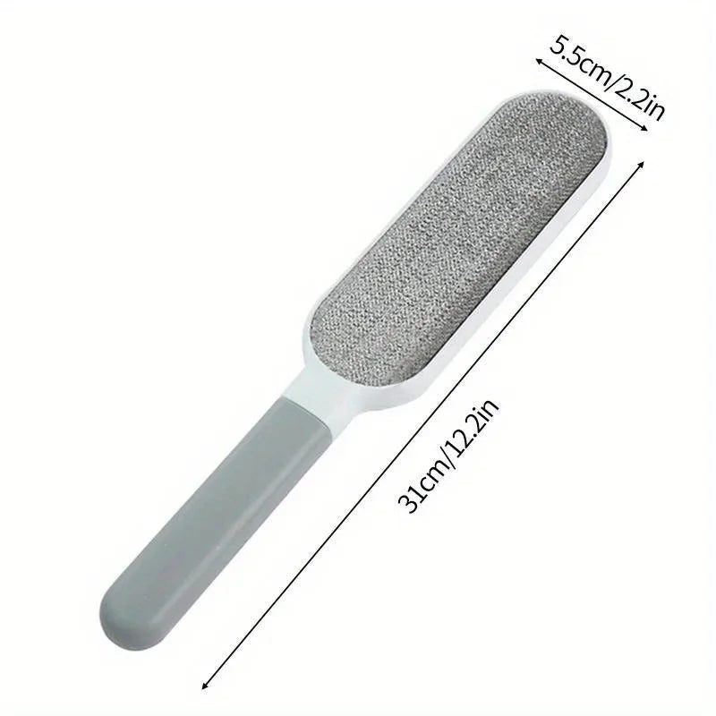 Double-Sided Pet Hair Remover, Manual Electrostatic Sticky Lint Brush, for Cat, Clothing, Sofa, Furniture,  Carpet Cleaning