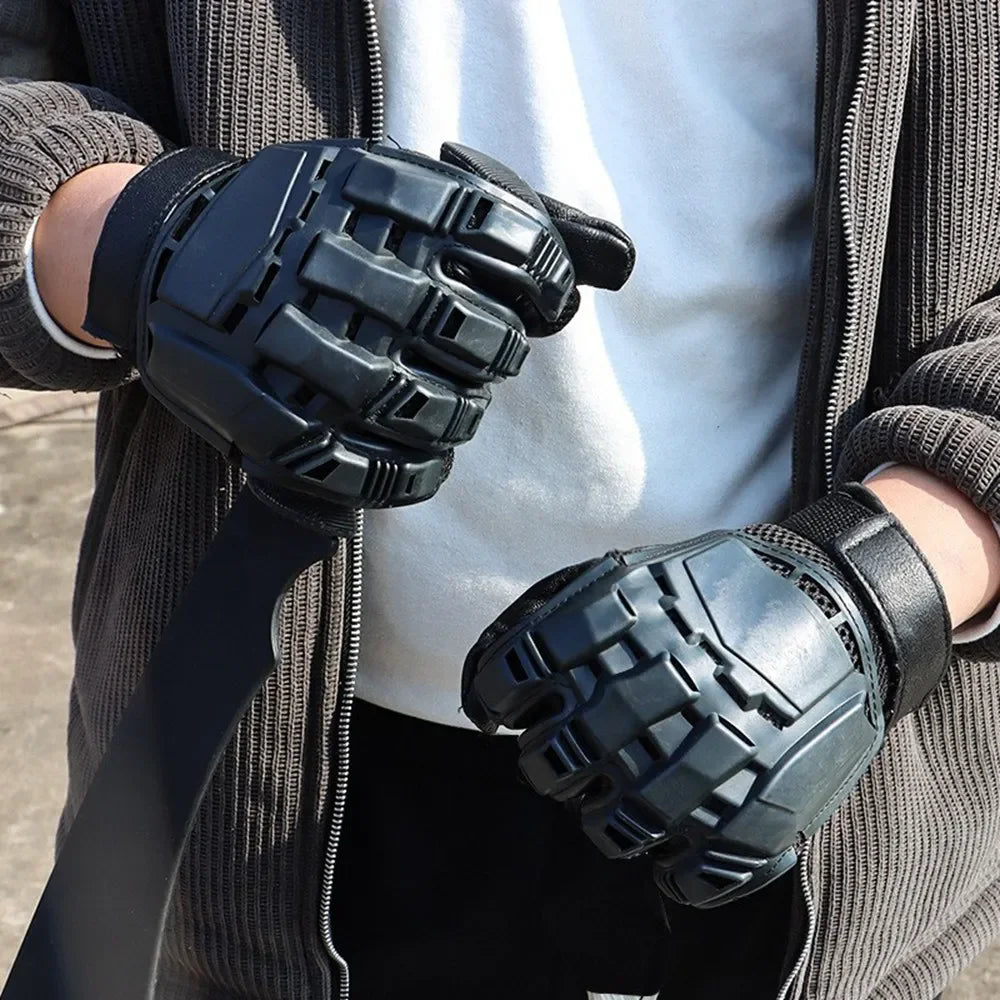 Outdoor Tactical Hard-Shell Breathable Gloves Full/Half Finger Motorcycling Cycling Gloves