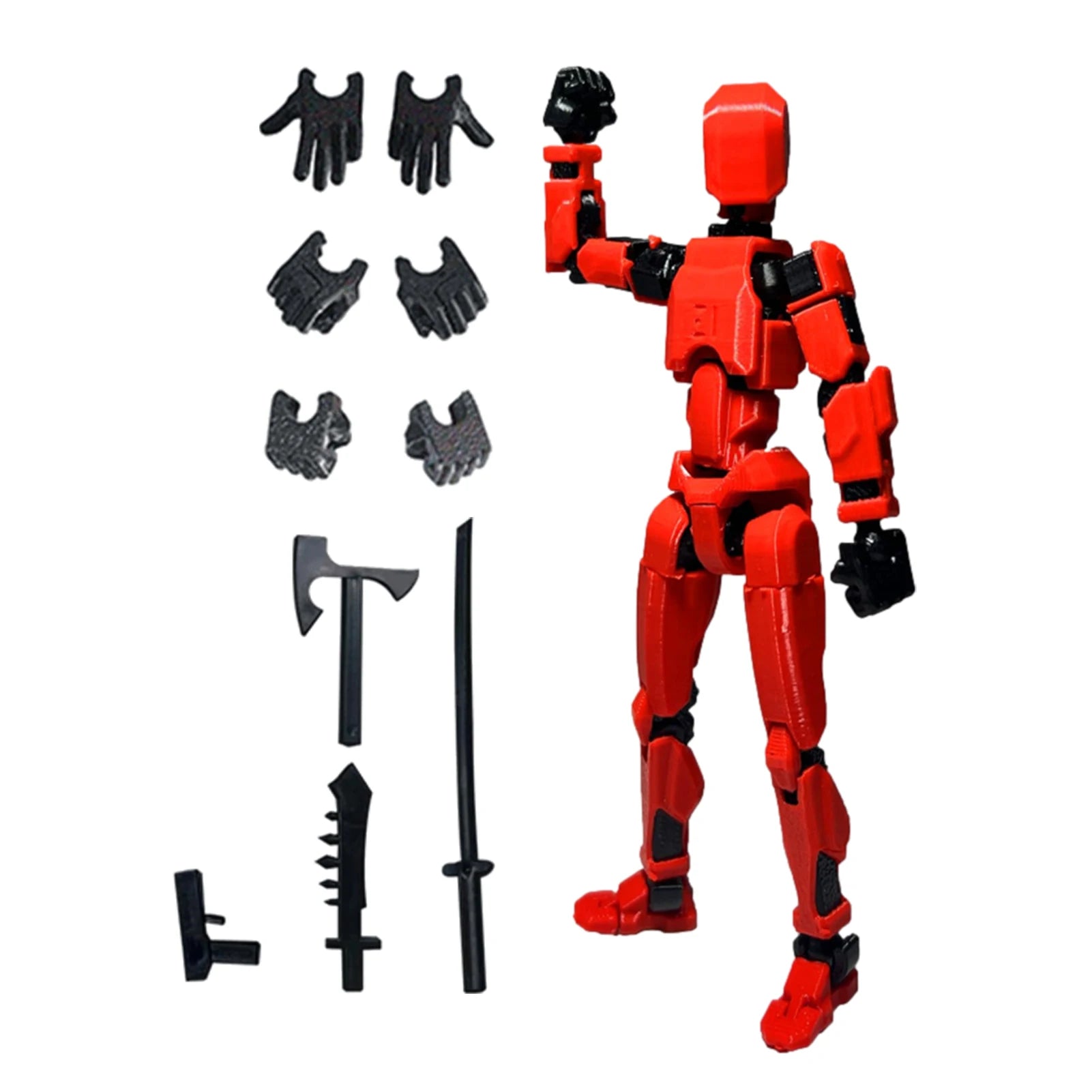 1PCS 13 Joints Figure Articulate Movable Dummy Doll Diy Assembly Toy 3D Printed Action Figure Stop Motion Animation Dummy