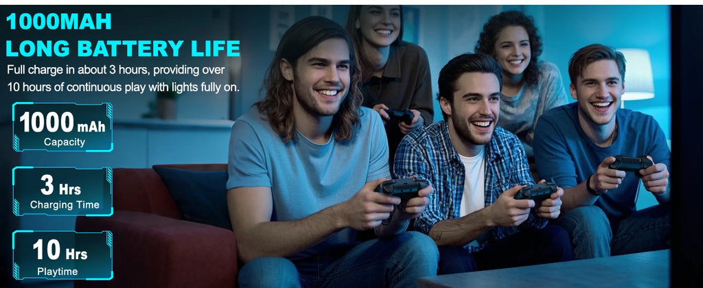 Dinofire Wireless Bluetooth RGB Controller for Nintendo Switch/Switch OLED/Switch Lite/PC/Mobile Gamepad Multi-Function Joystick