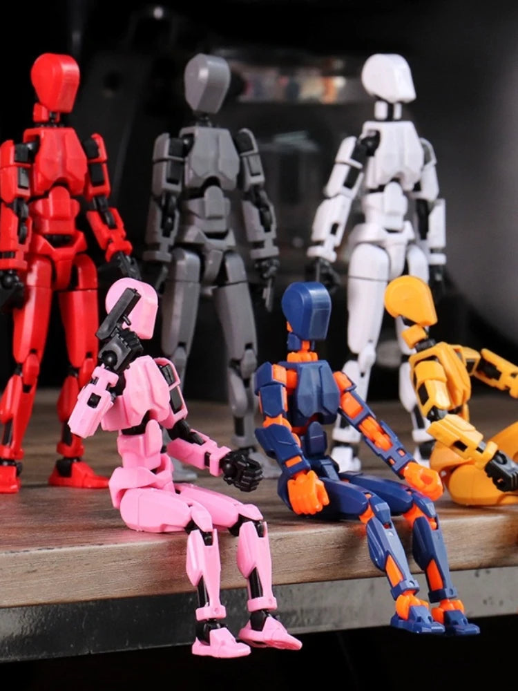 1PCS 13 Joints Figure Articulate Movable Dummy Doll Diy Assembly Toy 3D Printed Action Figure Stop Motion Animation Dummy