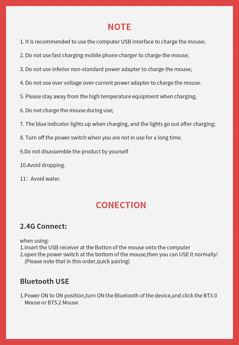 Tablet Phone Computer Bluetooth Wireless Mouse Charging Luminous 2.4G USB Wireless Mouse Portable Mouse