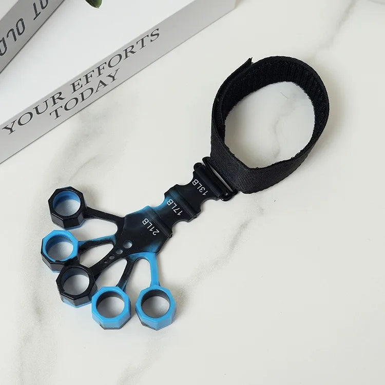 New Silicone Finger Trainer 5 Finger Wrist Stretcher Finger Strength Recovery Flexion and Extension Vein Trainer