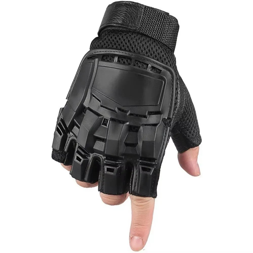 Outdoor Tactical Hard-Shell Breathable Gloves Full/Half Finger Motorcycling Cycling Gloves